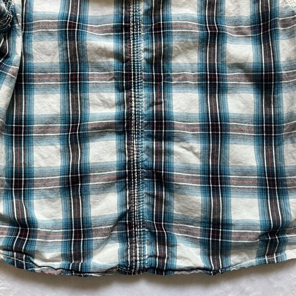The Children’s Place Hooded Shirt 18M | Toddler Plaid Collar Button-Up GUC - Picture 16 of 16